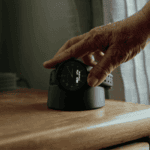 Tranquil Watch charging on the table.